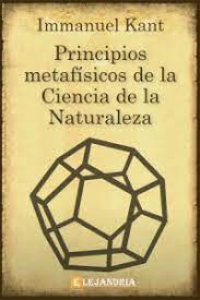 Principios metafísicos de la ciencia de la naturaleza