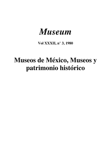 Museos de México, Museos y patrimonio histórico