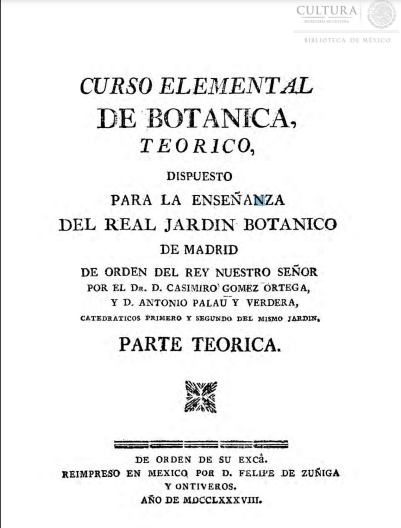 Datos para la materia Médica Mexicana Secretaría de Fomento, Instituto Médico Nacional